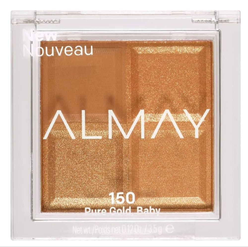 Almay Pure Gold, Baby Quad Eye Shadow palette (3)